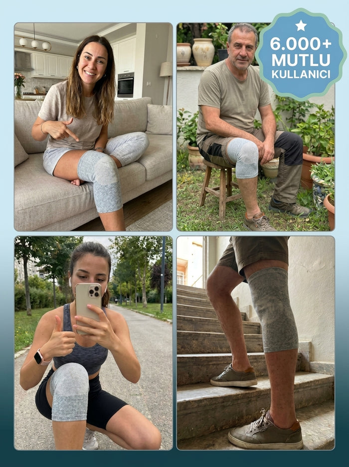 AuraKompress Bambu Dizlik Kompresyon